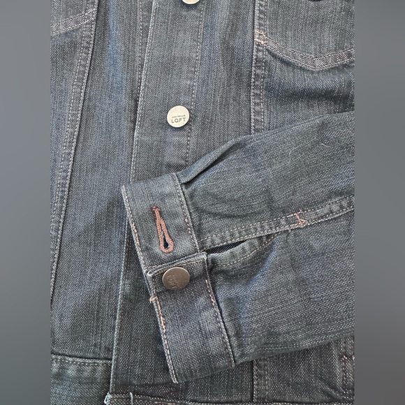 LOFT Jean Jacket. - Picture 6 of 9